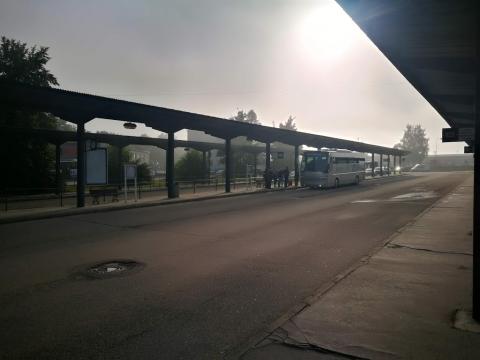 Fotografie Jindřichův Hradec Autobusové nádraží