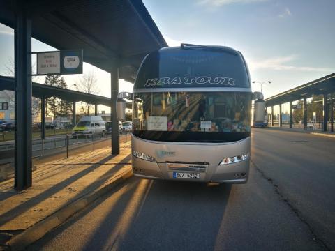 Fotografie Jindřichův Hradec Autobusové nádraží
