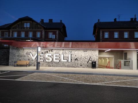 Fotografie Autobusové nádraží Veselí nad Lužnicí