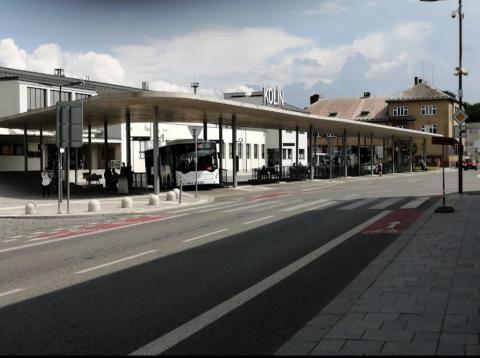 Fotografie Autobusové nádraží Kolín