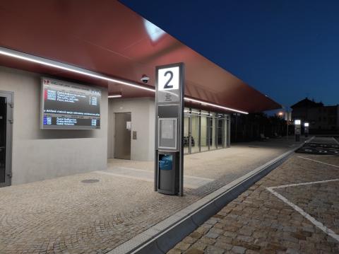 Fotografie Autobusové nádraží Veselí nad Lužnicí