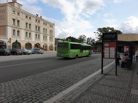 Fotografie Autobusové nádraží Žatec