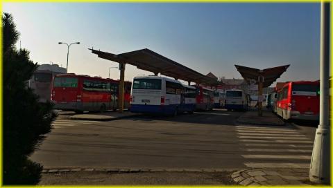 Fotografie Autobusové nádraží Šumperk