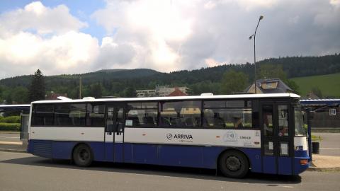 Fotografie Autobusové nádraží Jeseník