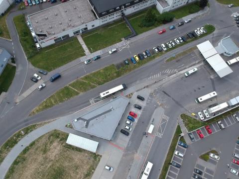 Fotografie Autobusové nádraží Orlová