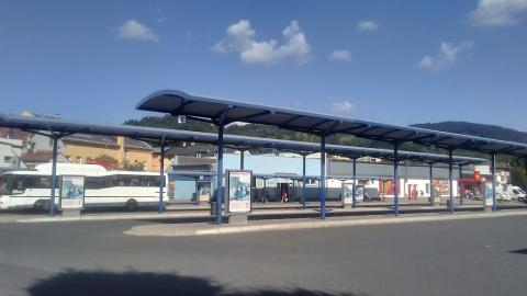 Fotografie Autobusové nádraží Jeseník