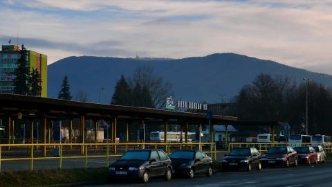 Fotografie Autobusové nádraží Rožnov pod Radhoštěm
