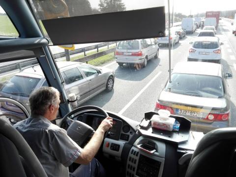Fotografie Autobusové nádraží Humpolec