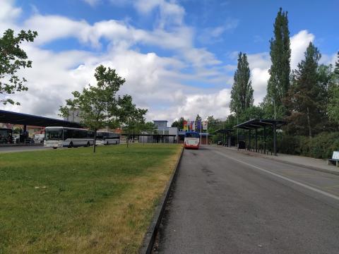 Fotografie Autobusové nádraží Mělník