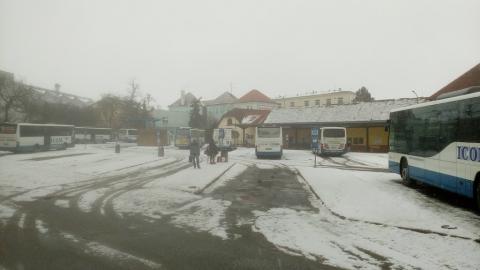 Fotografie Autobusové nádraží Moravské Budějovice