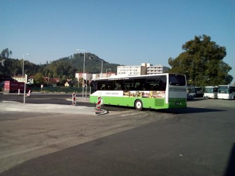 Fotografie Autobusové nádraží Rožnov pod Radhoštěm
