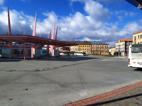 Fotografie Autobusové nádraží Cheb