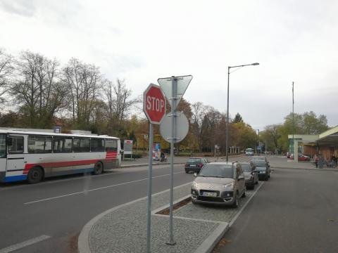 Fotografie Autobusové nádraží Poděbrady