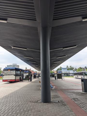 Fotografie Autobusové nádraží Mělník