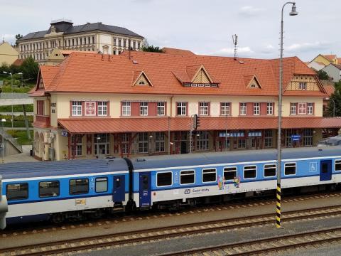 Fotografie Dopravní terminál (vlakové + autobusové nádraží)