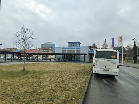 Fotografie Autobusové nádraží Mělník