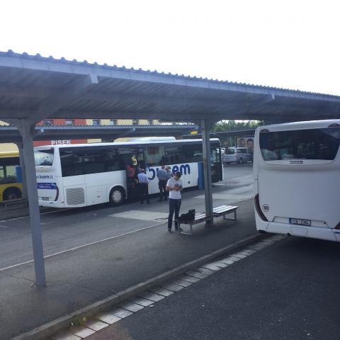 Fotografie Autobusové nádraží Písek