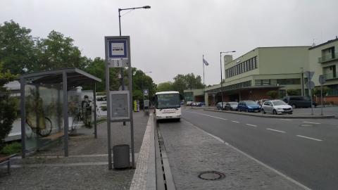 Fotografie Autobusové nádraží Poděbrady