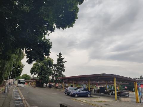 Fotografie Autobusové nádraží Rožnov pod Radhoštěm