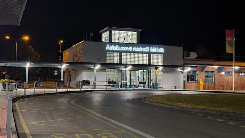 Fotografie Autobusové nádraží Mělník