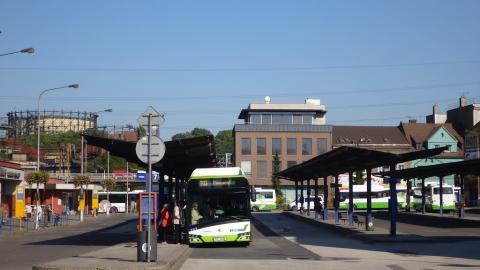 Fotografie Autobusové nádraží Třinec