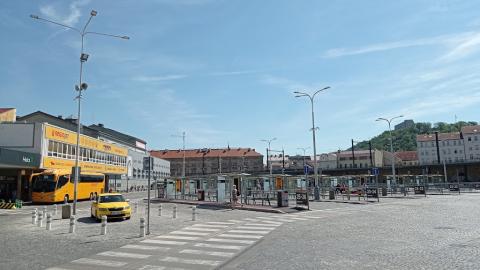 Fotografie Autobusové nádraží Praha-Florenc