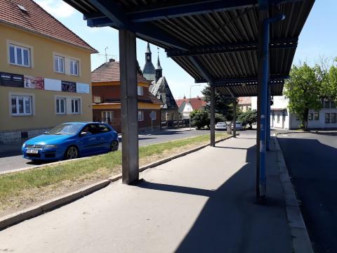 Fotografie Louny, aut.nádr.