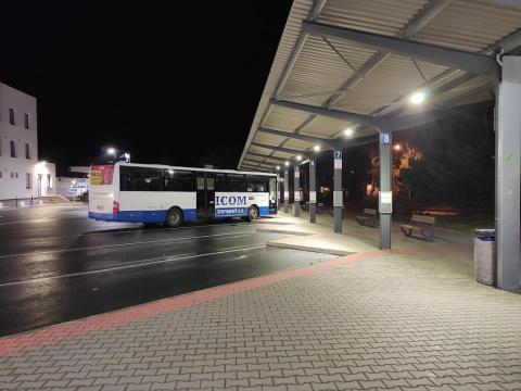 Fotografie Autobusové nádraží Humpolec