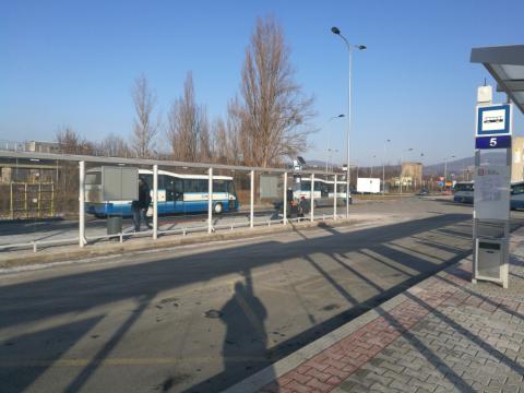 Fotografie Beroun, autobusové nádraží