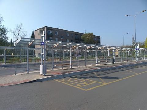 Fotografie Beroun, autobusové nádraží