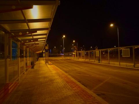 Fotografie Beroun, autobusové nádraží