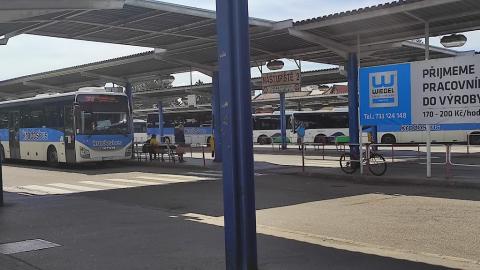 Fotografie Autobusové nádraží Kroměříž