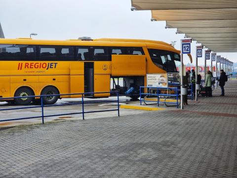 Fotografie Autobusové nádraží České Budějovice